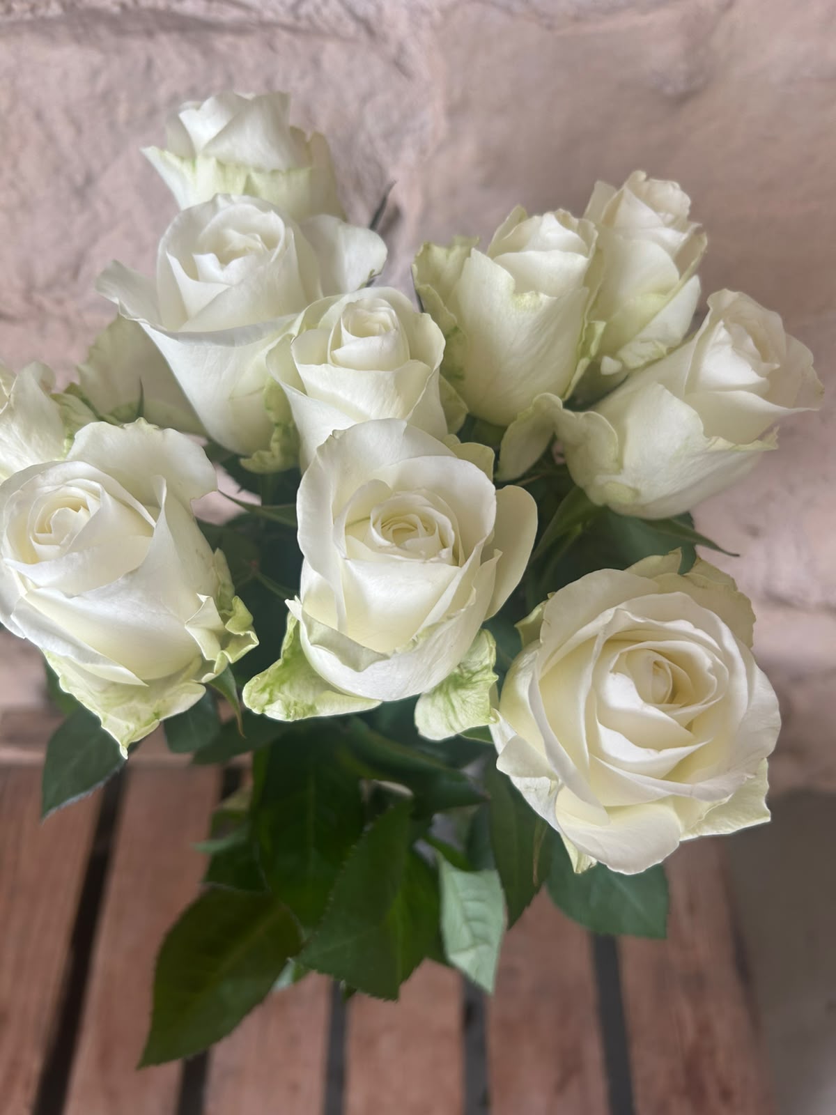 Rose Count Down – Reinweiß | 10 Stiele