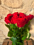 Rose Red Naomi – Premium-Rose Rot | 10 Stiele