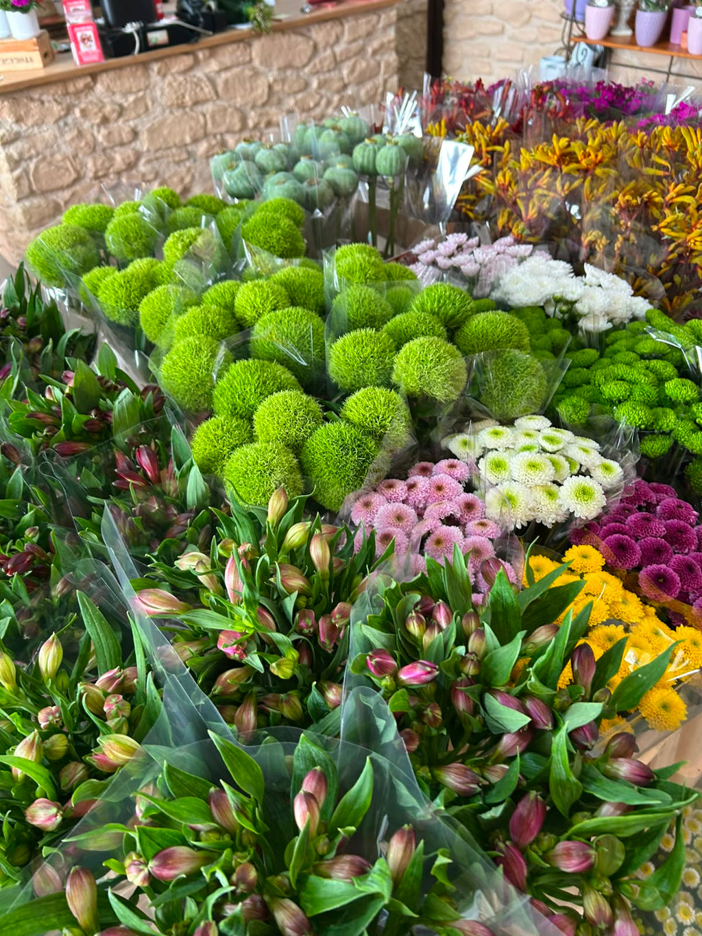 Casa Bella Rosa Schnupper-Box (Frischer Blumen- & Grün-Mix) – Dein XL-Überraschungspaket in echter Floristen-Qualität
