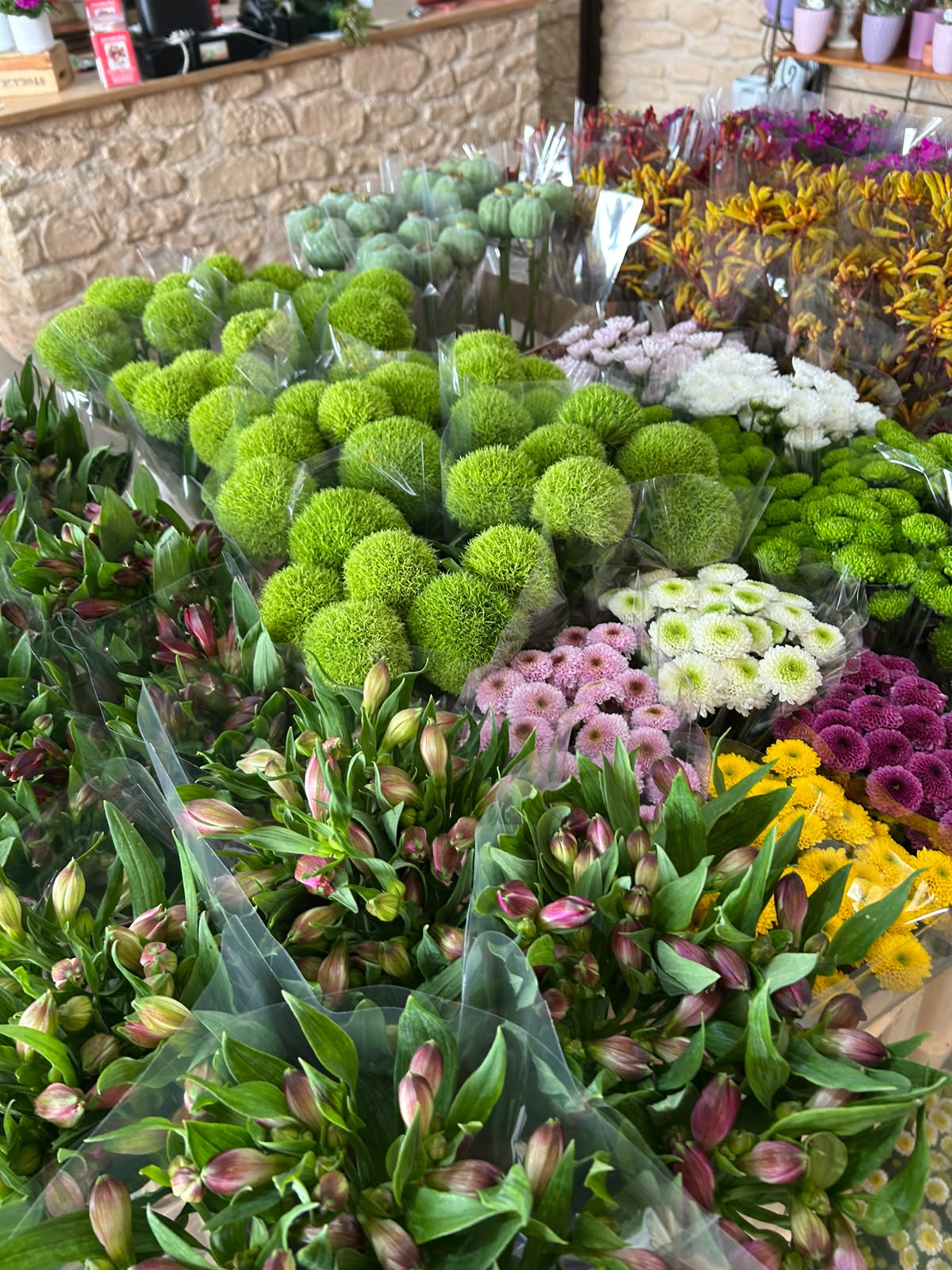 Casa Bella Rosa Schnupper-Box (Frischer Blumen- & Grün-Mix) – Dein XL-Überraschungspaket in echter Floristen-Qualität