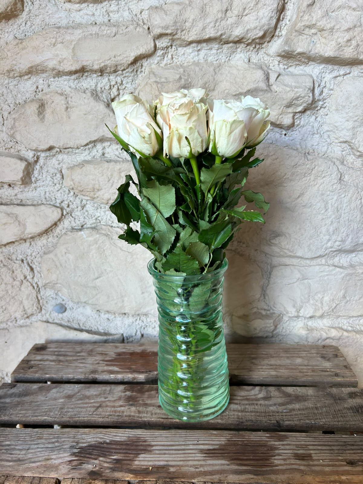 Rose 'Charmant' (Creme) – Die zeitlose Eleganz in edlem Elfenbein für klassische Hochzeitskreationen (10er-Bund / 40 cm)