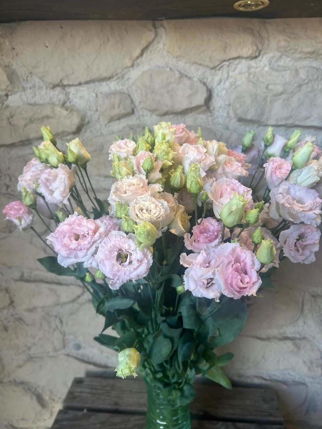 Lysianthus 'Wedding Pink' (Edel-Rosa) – Der gefüllte Premium-Seidentraum für deine DIY-Hochzeitsfloristik (10er-Bund)